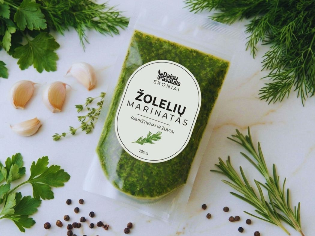 žolelių marinatas